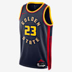 Jersey Nike Dri-FIT de la NBA Swingman para hombre Draymond Green Golden State Warriors 2024/25 City Edition - Azul marino universitario