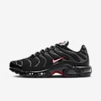 Chaussure Nike Air Max Plus pour homme - Noir/University Red/Metallic Silver