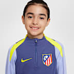 Atlético Madrid Strike Older Kids' Nike Dri-FIT Football Drill Top