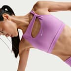 나이키 원 여성 미디엄 서포트 패드 스포츠 브라