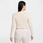 Nike Sportswear Chill Knit Women's Slim Long-Sleeve Cropped Top