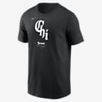 Chicago White Sox City Connect Logo Men's Nike MLB T-Shirt - Black