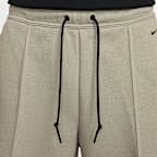 Pants de tejido Fleece de piernas anchas para hombre Nike Tech