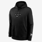 Baltimore Orioles Fashion Club Men's Nike MLB Pullover Hoodie - Black