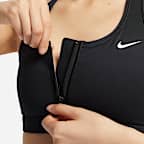 Nike Swoosh Front Zip Women's Medium-Support Padded Sports Bra