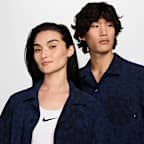 Nike SB Print Bowler Short-Sleeve Button-Down Skate Top