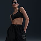 Shorts con gráfico de tiro medio holgados para mujer Nike Sportswear