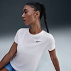 Playera de manga corta Dri-FIT UV para mujer Nike Swim Hydroguard