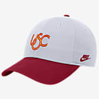 USC Nike College Campus Cap - White