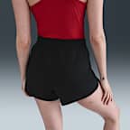 NikeCourt Heritage Women's Mid-Rise Fleece Tennis Shorts