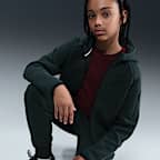 Nike Sportswear Tech Fleece Girls' Full-Zip Hoodie