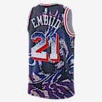 Jersey Nike Dri-FIT de la NBA Swingman para hombre Joel Embiid Philadelphia 76ers 2025/26 Select Series