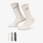 Nike Everyday Elevated Crew Socks (3 Pairs) - Multi-Color
