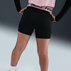 Shorts Dri-FIT para niña (talla amplia) Nike Pro