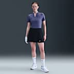 Nike Tour Women's Dri-FIT Short-Sleeve Blade Jacquard Golf Polo