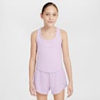 Nike One Fitted Big Kids' (Girls') Dri-FIT Tank