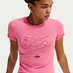 Nike Sportswear Chill Knit Women's Slim Short-Sleeved Cropped T-Shirt