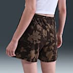 ナイキ スポーツウェア チル テリー ウィメンズ ミッドライズ フレンチテリー プリント ショートパンツ