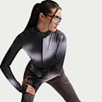 나이키 스위프트 여성 드라이 핏 풀집 미드 레이어 러닝 탑