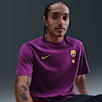 FC Barcelona Primary Home Men's Nike Dri-FIT Soccer Short-Sleeve Top