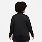 Nike Dri-FIT Swoosh Women's 1/4-Zip Long-Sleeve Running Mid Layer (Plus Size)