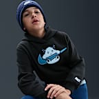 Sudadera con gorro sin cierre para niños talla grande Nike Sportswear Club Fleece
