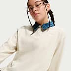 나이키 스포츠웨어 컬렉션 주니어(여아) 긴팔 폴로 탑