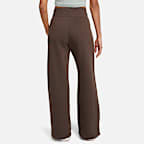 Pants de entrenamiento de tiro alto y piernas anchas para mujer Nike Sportswear Phoenix Fleece