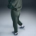 Pants de entrenamiento de tiro medio para mujer Nike Sportswear Phoenix Fleece