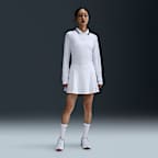 나이키 투어 여성 드라이 핏 UV 프로텍션 긴팔 골프 폴로