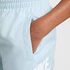 Nike Sportswear Club geweven kindershorts (15 cm)