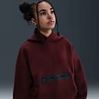 Nike Sportswear Tech Fleece Big Kids' (Boys') Oversized Pullover Hoodie