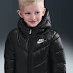 Chamarra acolchada All Day Play para niños talla pequeña Nike Sportswear