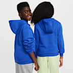 Sudadera con gorro para niños talla grande Nike Sportswear Club Fleece
