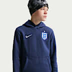 England Club Big Kids' (Boys') Nike Soccer Pullover Hoodie