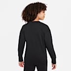 Nike Sportswear Club Fleece Big Kids' (Girls') Crew Sweatshirt