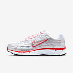 Metallic Silver/White/Black/Light Crimson