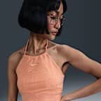 Nike Sportswear Chill Terry Women's Slim Cropped French Terry Halter Top