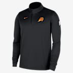 Phoenix Suns Men's Nike Dri-FIT NBA 1/4-Zip Long-Sleeve Top