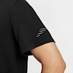 나이키 마일러 플래시 남성 드라이 핏 UV 반팔 러닝 탑