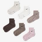 Nike Everyday Elevated Ankle Socks (6 Pairs) - Multi-Color