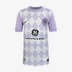 Racing Louisville FC 2025 Stadium Home Big Kids' Nike Dri-FIT NWSL Replica Jersey