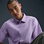Nike Club Men's Short-Sleeve Button-Down Shirt