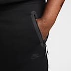 Pants de tejido Fleece con dobladillo abierto para hombre Nike Tech