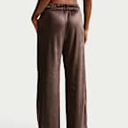 Nike Sportswear Women's High-Waisted Wide-Leg Velour Pants