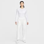Nike Sportswear Chill Knit Women's Slim Long-Sleeve Cropped Top
