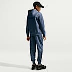 Nike Sportswear-hættetrøje med lynlås til større børn