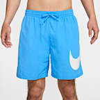 Shorts de vóleibol de 18 cm con forro completo para hombre Nike Swim Breaker