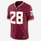 Jersey universitario Nike Dri-FIT Game para hombre de Warrick Dunn de los Florida State Seminoles