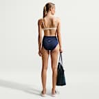 Parte de abajo de traje de baño de cintura alta para mujer Nike Swim Effortless Essential